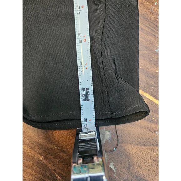 Drapers & Damon's Black Peplum Blouse Womens size 10 Vintage 80's Embellished To - Picture 9 of 9